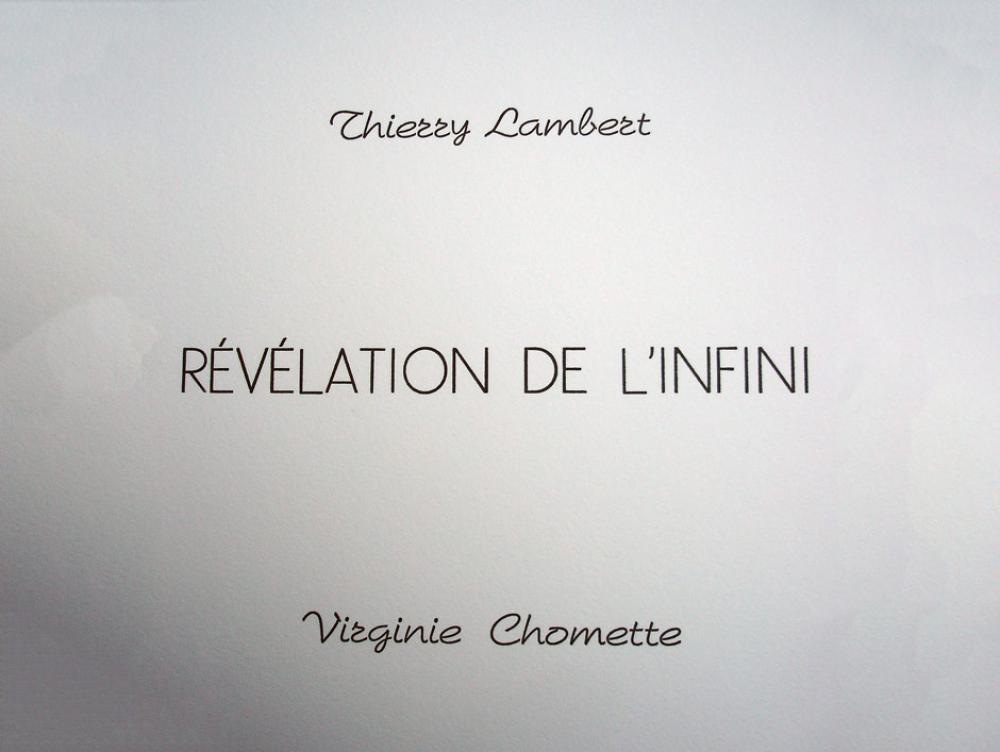 Révélation de l'infini