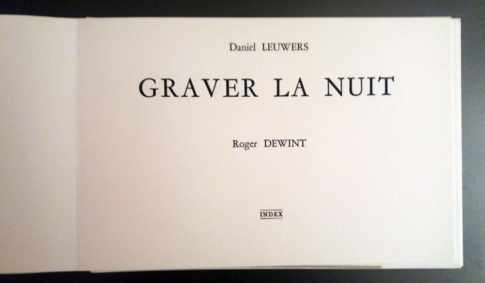 Graver la nuit